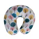 Snuggletime Microbead Toddler Neck Cushion - Trees - 34 x 30 x 6cm 