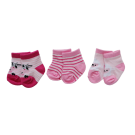 Snuggletime - 3pk Socks - Pink (0-6M)