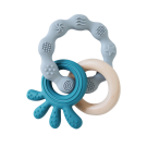 Back To Nature Teether Ring - Octo Blue
