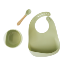 Silicone Feeding Set 3pc - Green