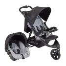 Bounce Toby 3 Wheel Travel System - Black