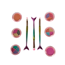 Miniglam Eyeshadow and Blush and Brush Set