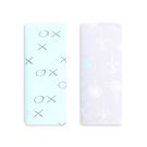 Infancie Bamboo Jersey Wraps 2 Pack - Grey