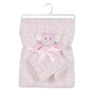Lunakins Baby Blanket and Comforter - Pink Moon and Stars