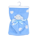 Lunakins Blanket and Comforter - Blue Heart