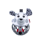 Balibazoo Dog Rattle - Grey