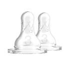 Dr Brown's Options Level 3 Narrow Silicone Teat (2 Pack)