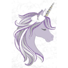 Marble Unicorn Card