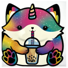 Greetings Card - Chonky Fox Card