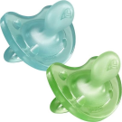 2pk Soother Physio Soft 6-12m -Boy