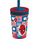 Spiderman Leakproof Straw Tumbler