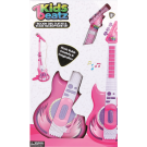 Kids Beatz Rockin Guitar And Stage Microphone Set