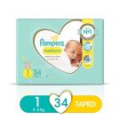 Pampers Premium Care Size 1 (2-5 kg) 34 Nappies