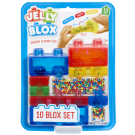 Jelly Blox 10 Piece Squishy Building Block Set