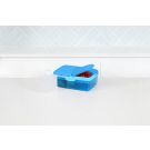 Sistema Slimline Quaddie Box1lt Assorted Colours