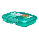 Sistema Split Lunch Box 350ml Assorted Colours