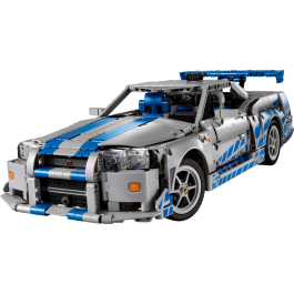 Rレーヌアイリニア 34 LEGO Technic 2 Fast 2 Furious Nissan Skyline GT-R (R34) Car (42210