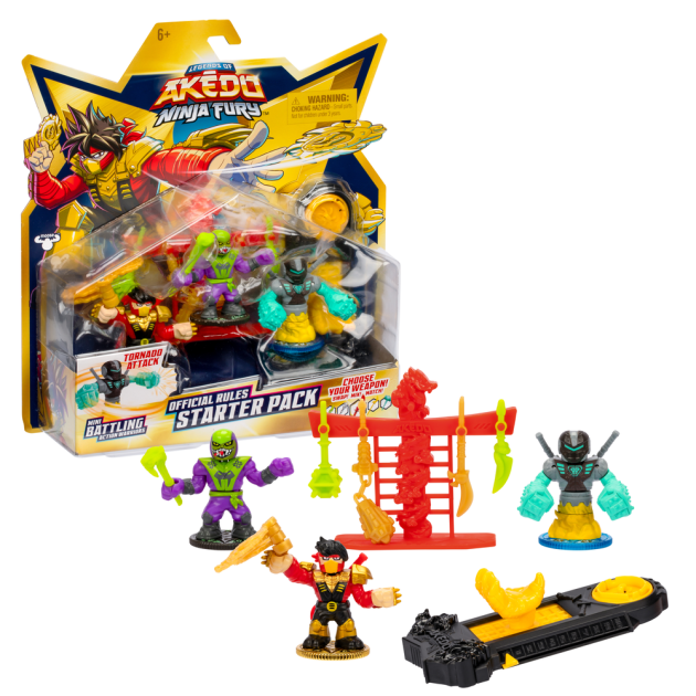 Akedo Ninja Fury Starter Pack | Babies R Us Online