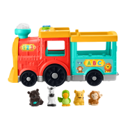 Fisher-Price Little People Big Abc Animal Train Musical Push Toy