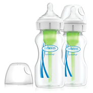 Options+™ 270ml Wide-Neck Baby Bottle, 2-Pack
