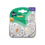 Night Time Soothers -18-36m, 2 Pack - Girl 