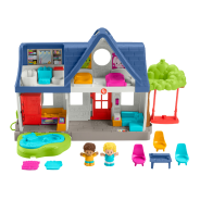 Little People Friends Together Play House Playset With Smart Stages learning Content For Toddlers