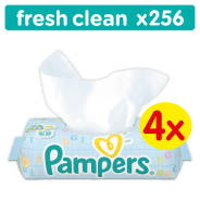 Complete Clean Baby Wipes 4 x 64 Wipes