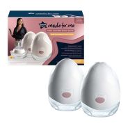 Made for Me - Double Electric Wearable Breast Pump - Hands-Free - In-Bra Breastfeeding Pump - Portable - 4 Hour Battery Life