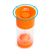Miracle® 360° Fruit Infuser Cup 414ml - Orange