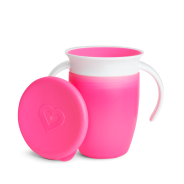 Miracle 360° Trainer Cup with Lid 207ml - Pink