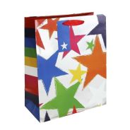 Eurowrap Colourful Stars Medium Gift Bag
