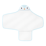 Gro - Swaddle Dry Towel - Percy Penguin 