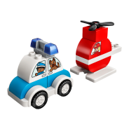 DUPLO Fire Helicopter & Police Car (10957)