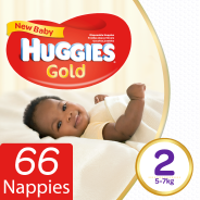 Gold Nappies Size 2 New Baby 66's