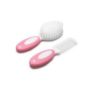 Brush & Comb Set Pink