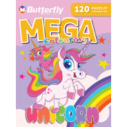 120pg Unicorn Mega Colour & Activity Book