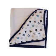 Hooded Towel - Blue Star