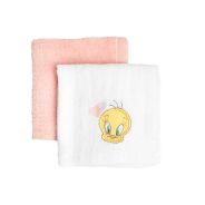 Tweety 2 Pack Face Cloths