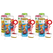 Hot Wheel 12 Pack Of 60ml Bubbles