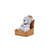 Blanket & Plush Bear Gift Set - Grey