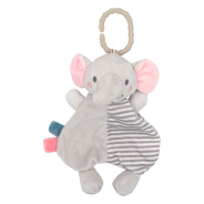 Baby Travel Toy Grey Elephant 