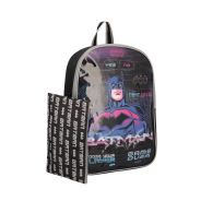 Batman Game Over Backpack with Pencil Bag