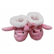 Baby Bunny Slippers - Pink