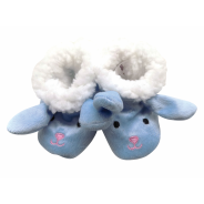 Baby Bunny Slippers - Blue