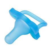 0-6m One Piece Pacifier Stage 1 Blue -2pack