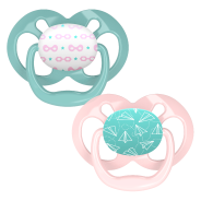 Advantage Pacifier - Stage 2, Pink, 2-Pack