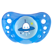 2pk Soother Air + Case 6-16m - Boy