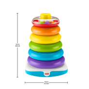 Fisher-Price Giant Rock-a-Stack, Infant & Toddler Stacking Ring Toy