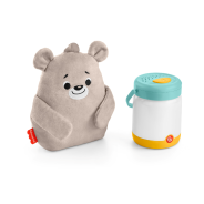 Baby Bear & Firefly Soother, light-up nursery sound machine with take-along plush toy