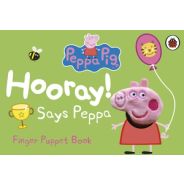 Peppa Pig Hooray! Says Peppa Finger Puppet Book